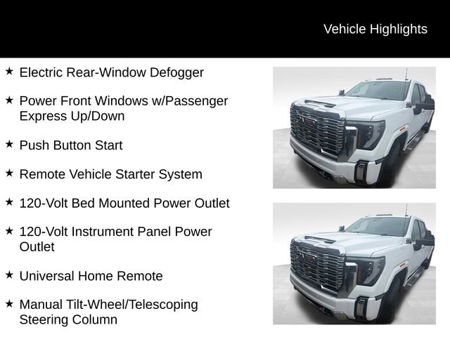 Used 2024 GMC Sierra 3500 Denali w/ Denali Reserve Package AWD/4WD image 8