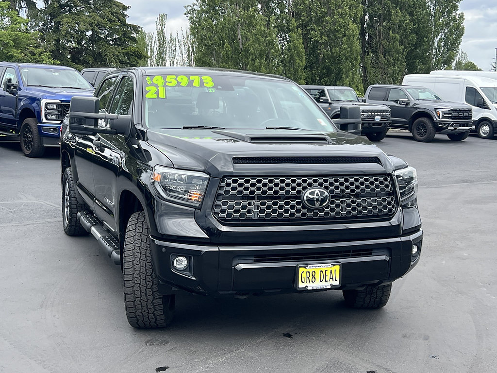 Used 2021 Toyota Tundra SR5 w/ TRD Sport Plus Package AWD/4WD image 4