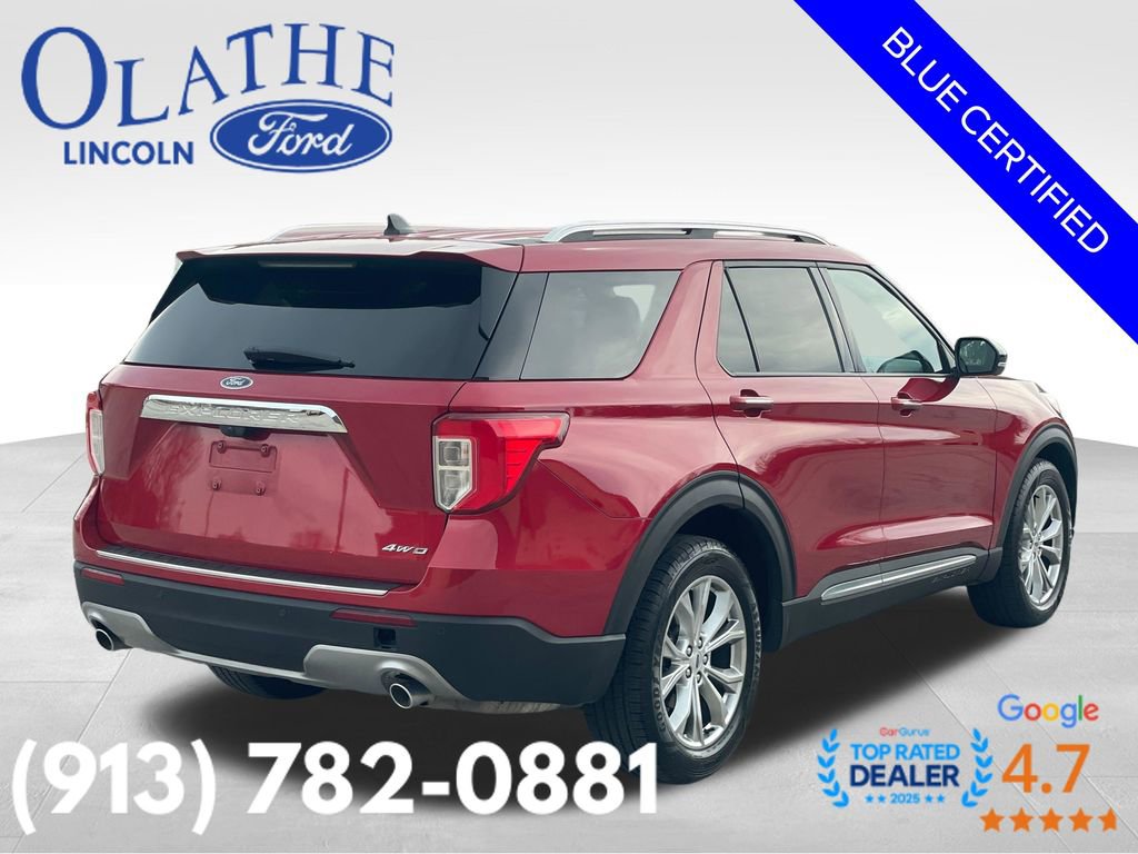 Certified 2021 Ford Explorer Limited w/ Equipment Group 301A image 6