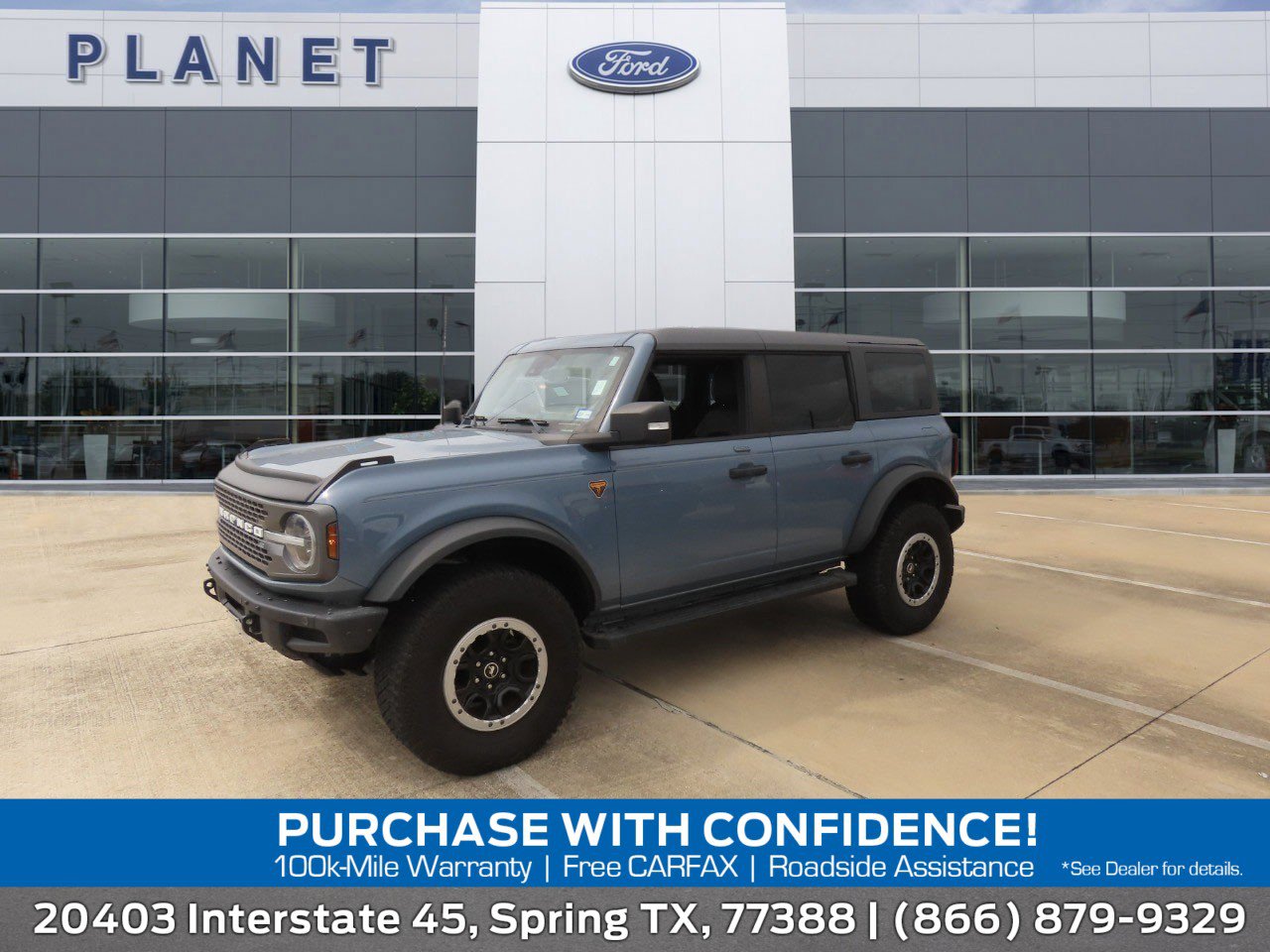 Certified 2023 Ford Bronco Badlands w/ Sasquatch Package AWD/4WD image 1