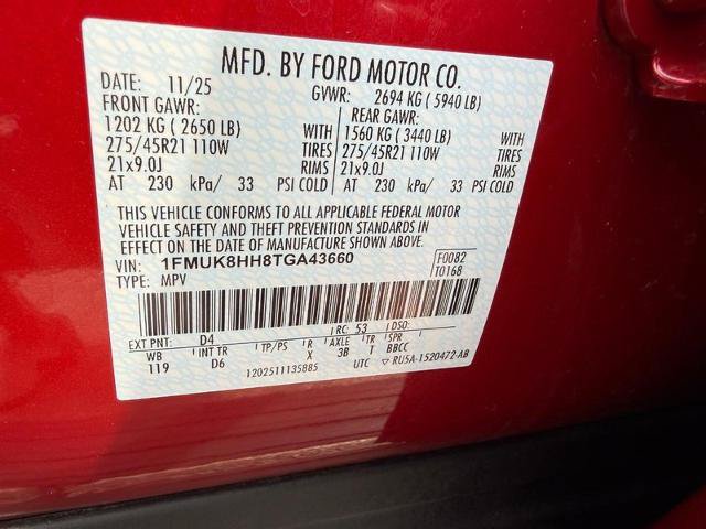 Certified 2026 Ford Explorer Platinum w/ LUX Leather Package AWD/4WD image 27