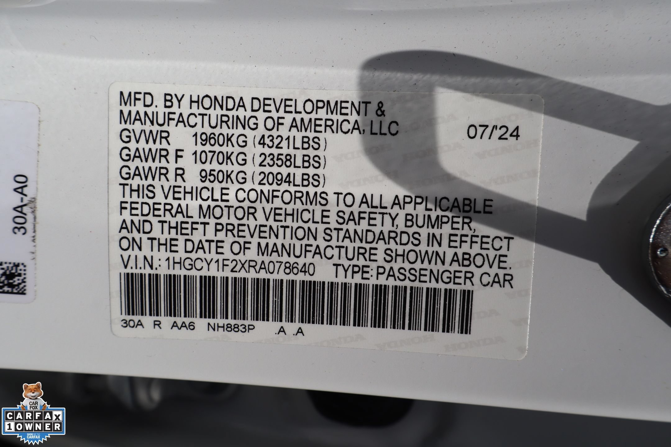 Used 2024 Honda Accord LX image 29