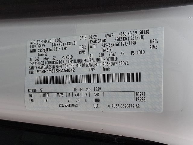 Certified 2025 Ford Transit 250 Low Roof w/ Exterior Upgrade Package RWD image 28