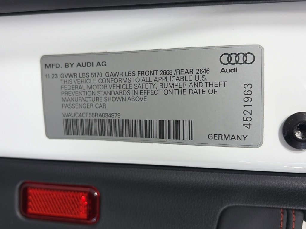 Used 2024 Audi S5 Premium Plus w/ Premium Plus Package image 9
