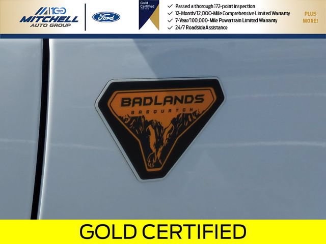 Certified 2023 Ford Bronco Badlands w/ Sasquatch Package AWD/4WD image 38