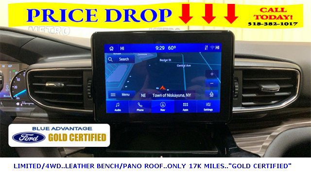 Certified 2022 Ford Explorer Limited w/ Equipment Group 301A image 47