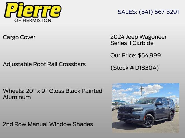 Used 2024 Jeep Wagoneer Series II w/ Convenience Group I image 36