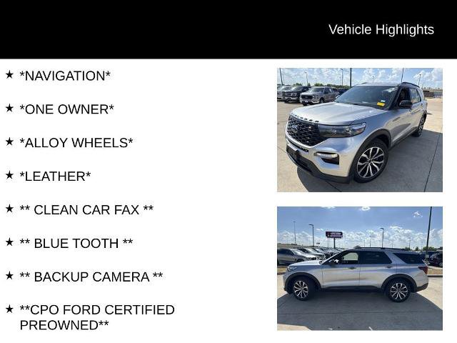 Certified 2023 Ford Explorer ST-Line w/ Class IV Trailer Tow Package RWD image 4