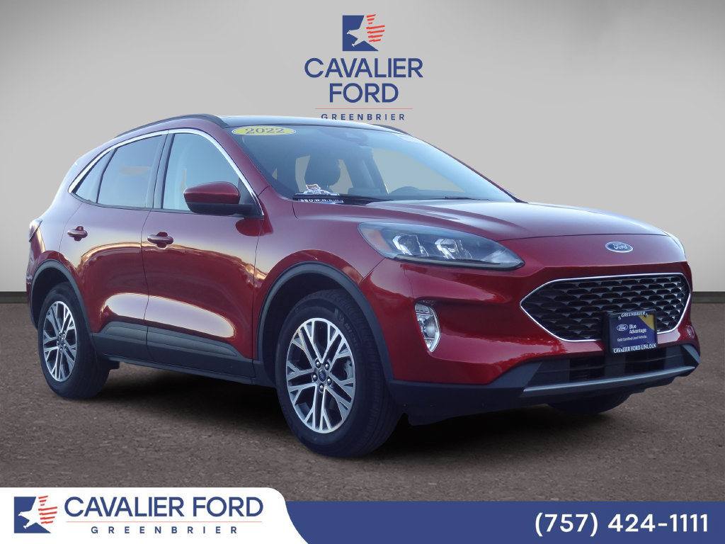 Certified 2022 Ford Escape SEL