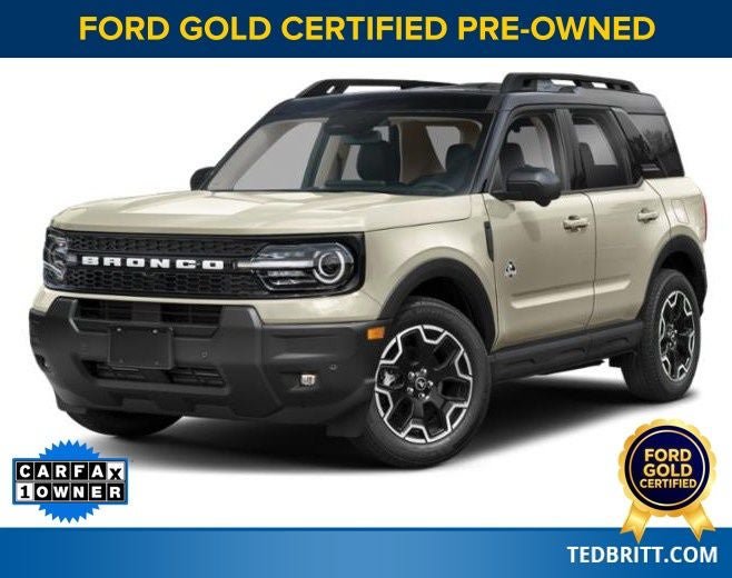 Certified 2025 Ford Bronco Sport Outer Banks w/ Outer Banks Tech Package+