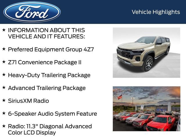 Used 2023 Chevrolet Colorado Z71 w/ Z71 Convenience Package 2 image 7