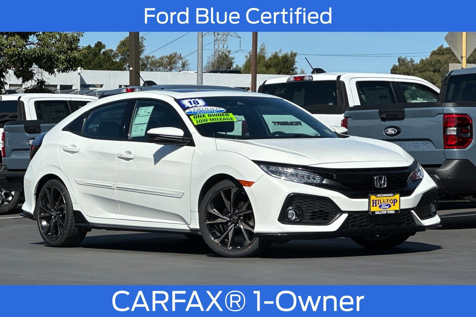Used 2018 Honda Civic Sport Touring image 2