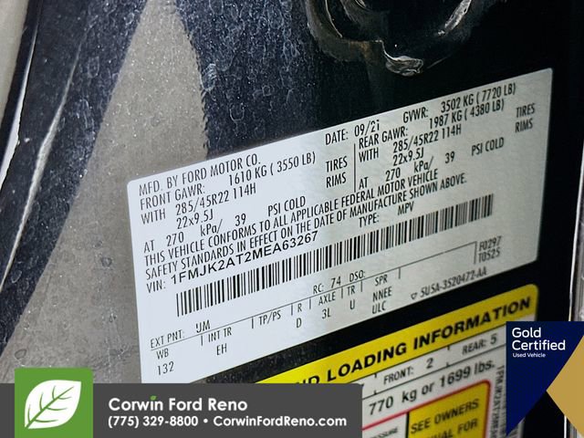 Certified 2021 Ford Expedition Max Limited AWD/4WD image 39