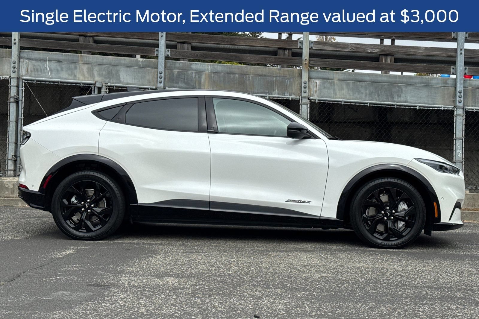 Certified 2023 Ford Mustang Mach-E Premium w/ Mustang Nite Pony Package RWD image 4