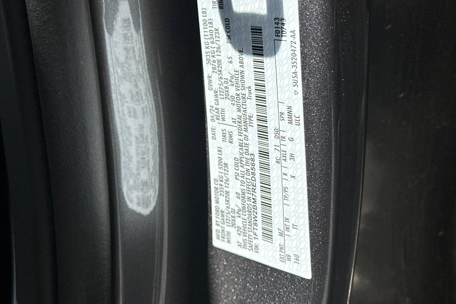 Certified 2024 Ford F250 Limited w/ FX4 Off-Road Package AWD/4WD image 33