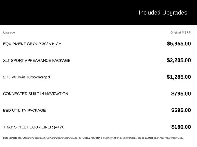Certified 2022 Ford F150 XLT w/ Equipment Group 302A High image 6