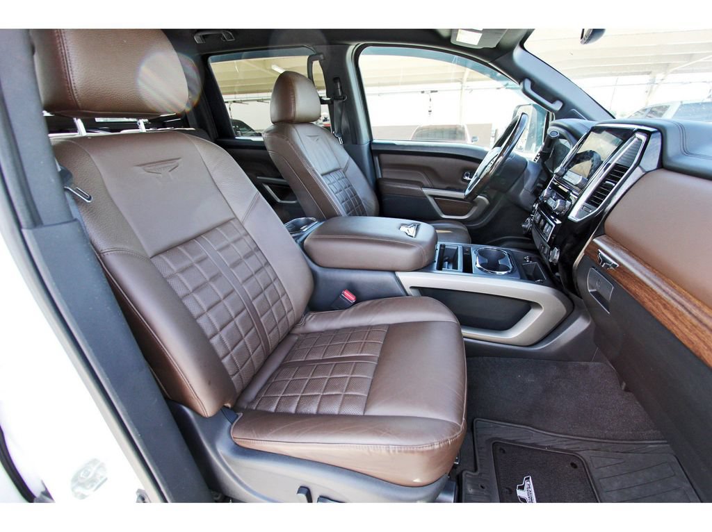 Used 2021 Nissan Titan Platinum Reserve w/ Off Road Protection Package AWD/4WD image 27