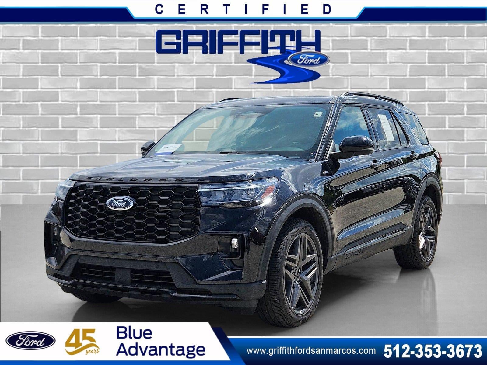 Certified 2025 Ford Explorer ST-Line w/ ST-Line Street Pack