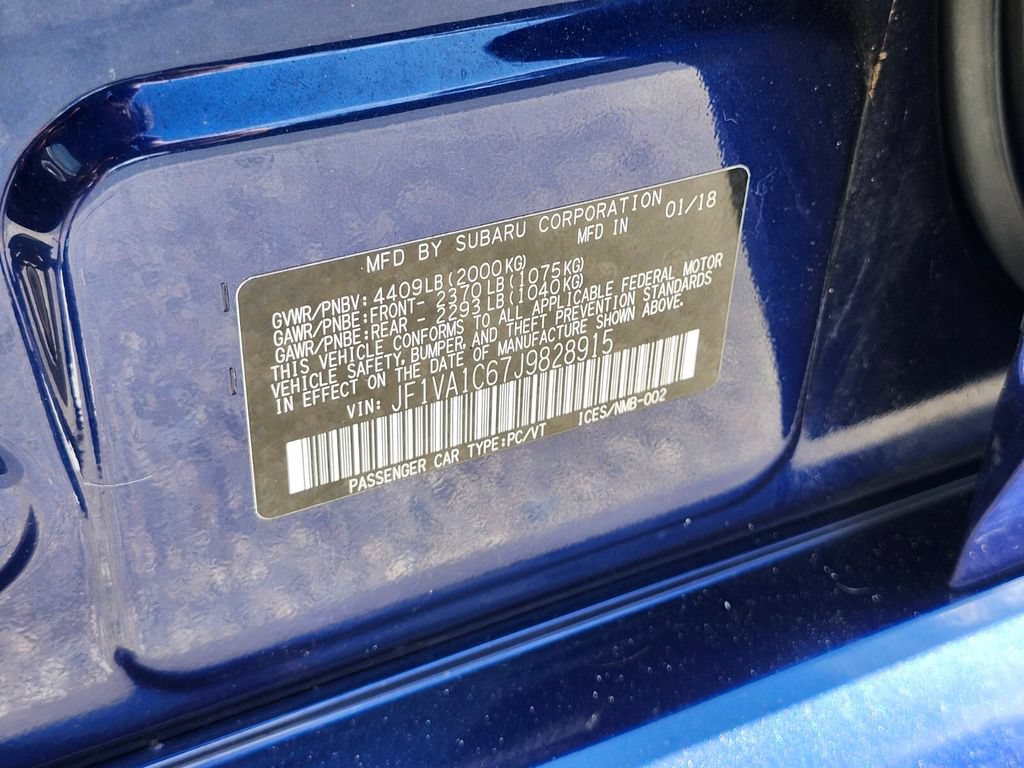 Used 2018 Subaru WRX Premium AWD/4WD image 33