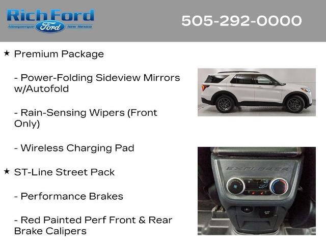 Certified 2025 Ford Explorer ST-Line w/ Premium Package image 22