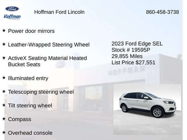 Certified 2023 Ford Edge SEL AWD/4WD image 27