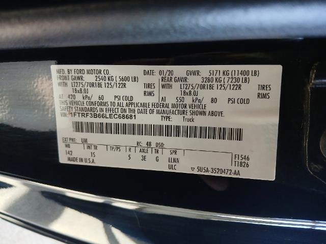 Certified 2020 Ford F350 XL w/ STX Appearance Package image 19