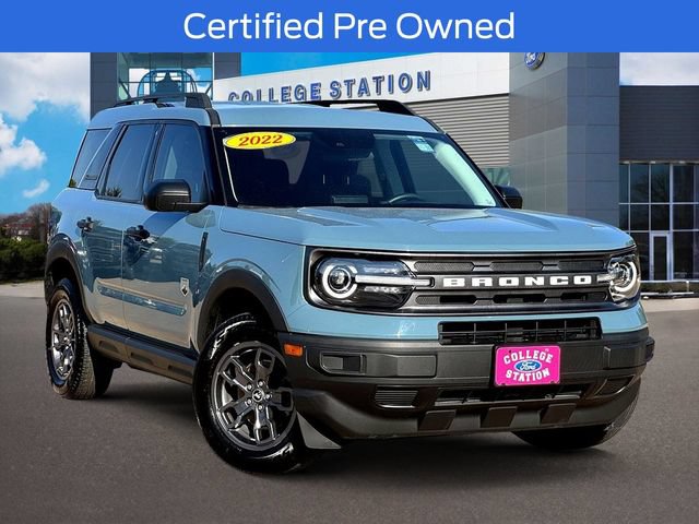 Certified 2022 Ford Bronco Sport Big Bend