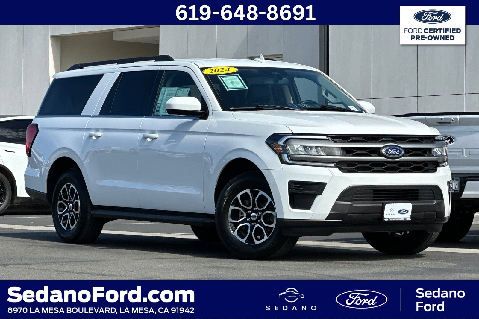 Certified 2024 Ford Expedition Max XLT