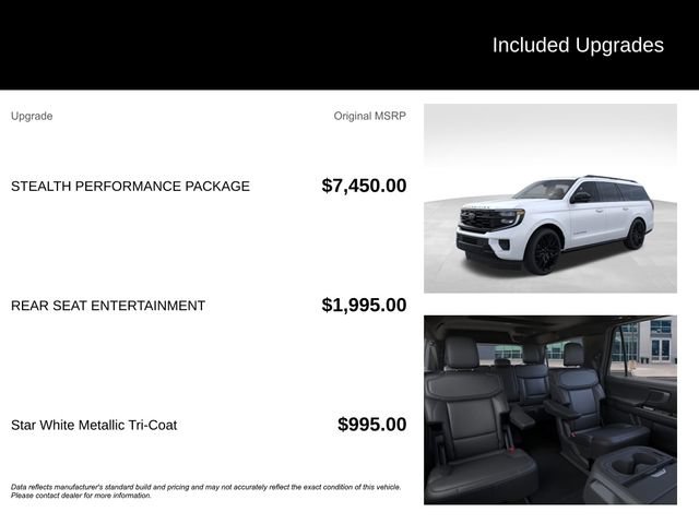 Certified 2026 Ford Expedition Max Platinum w/ Stealth Performance Package AWD/4WD image 5