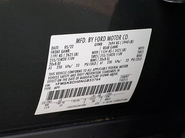 Certified 2022 Ford Explorer XLT w/ Equipment Group 202A AWD/4WD image 28