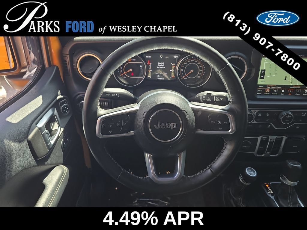 Used 2021 Jeep Wrangler Unlimited Sahara AWD/4WD image 13