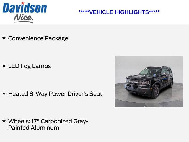 Certified 2025 Ford Bronco Sport Big Bend w/ Convenience Package AWD/4WD image 5