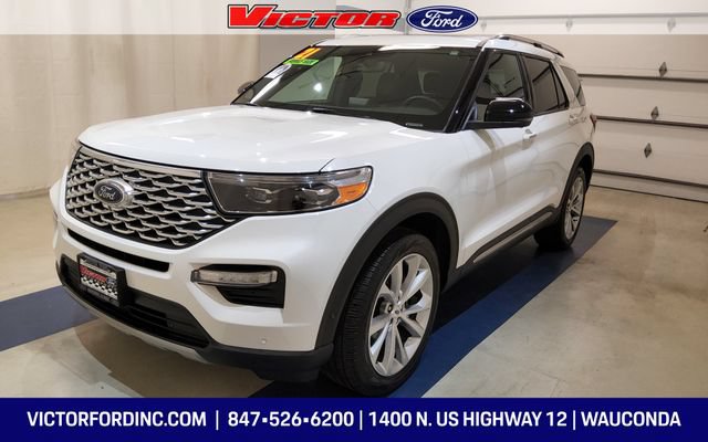 Certified 2021 Ford Explorer Platinum w/ Equipment Group 601A AWD/4WD image 2