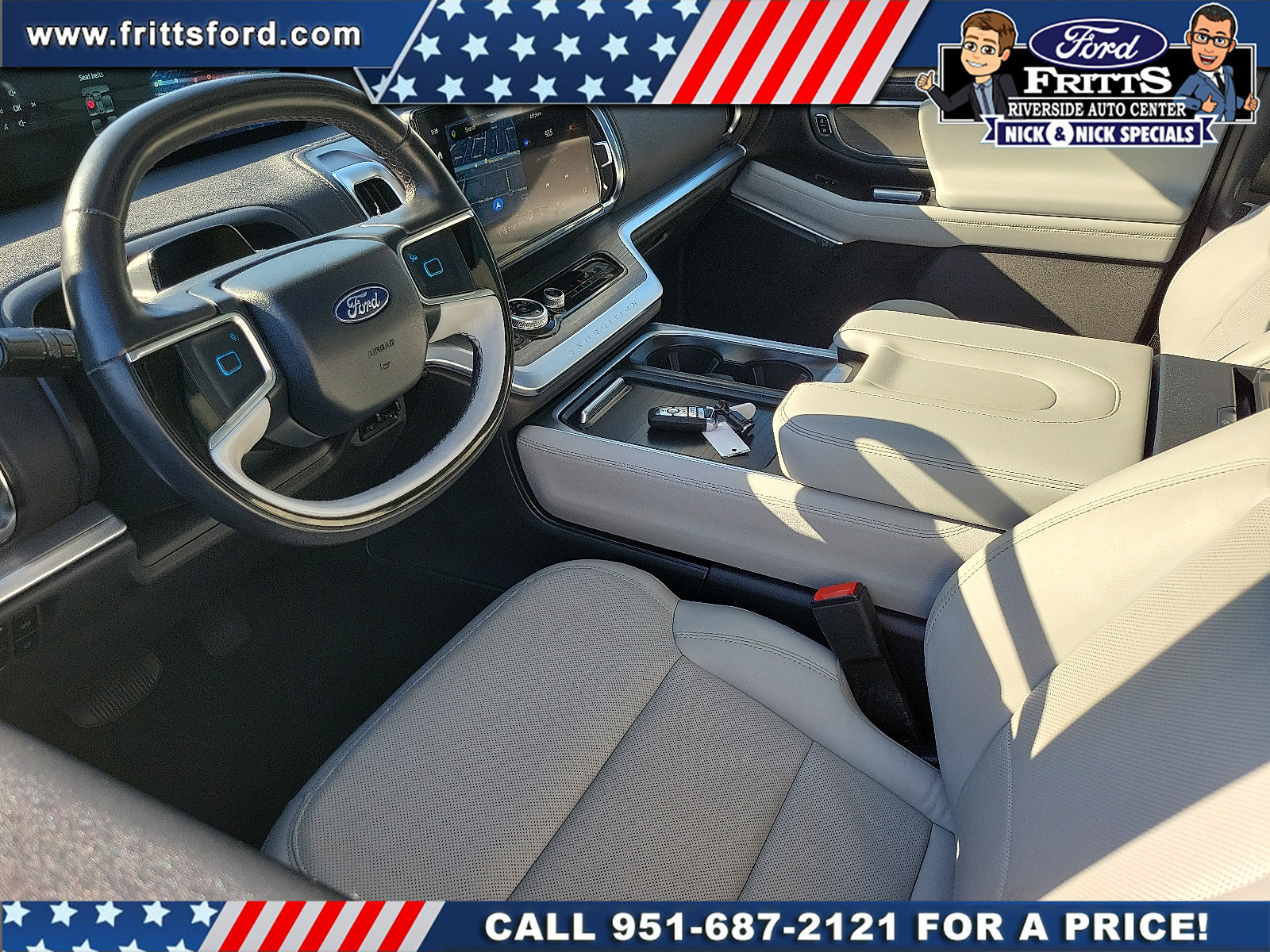 Certified 2025 Ford Expedition Max Platinum w/ Driver's Package AWD/4WD image 4