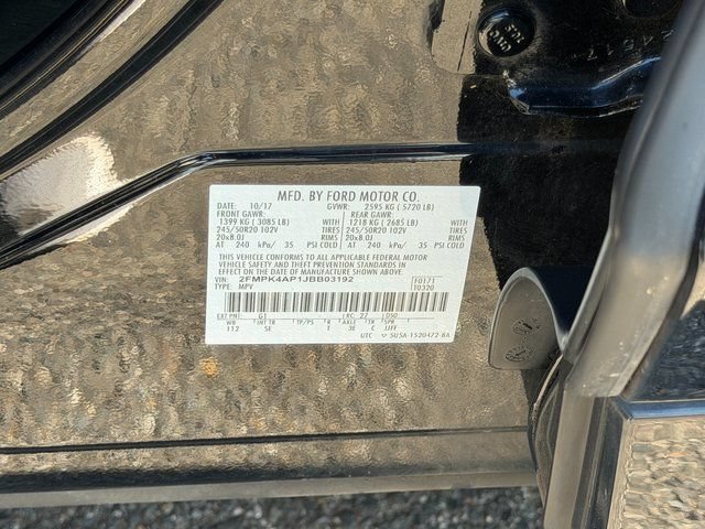 Certified 2018 Ford Edge Sport w/ Technology Package AWD/4WD image 27