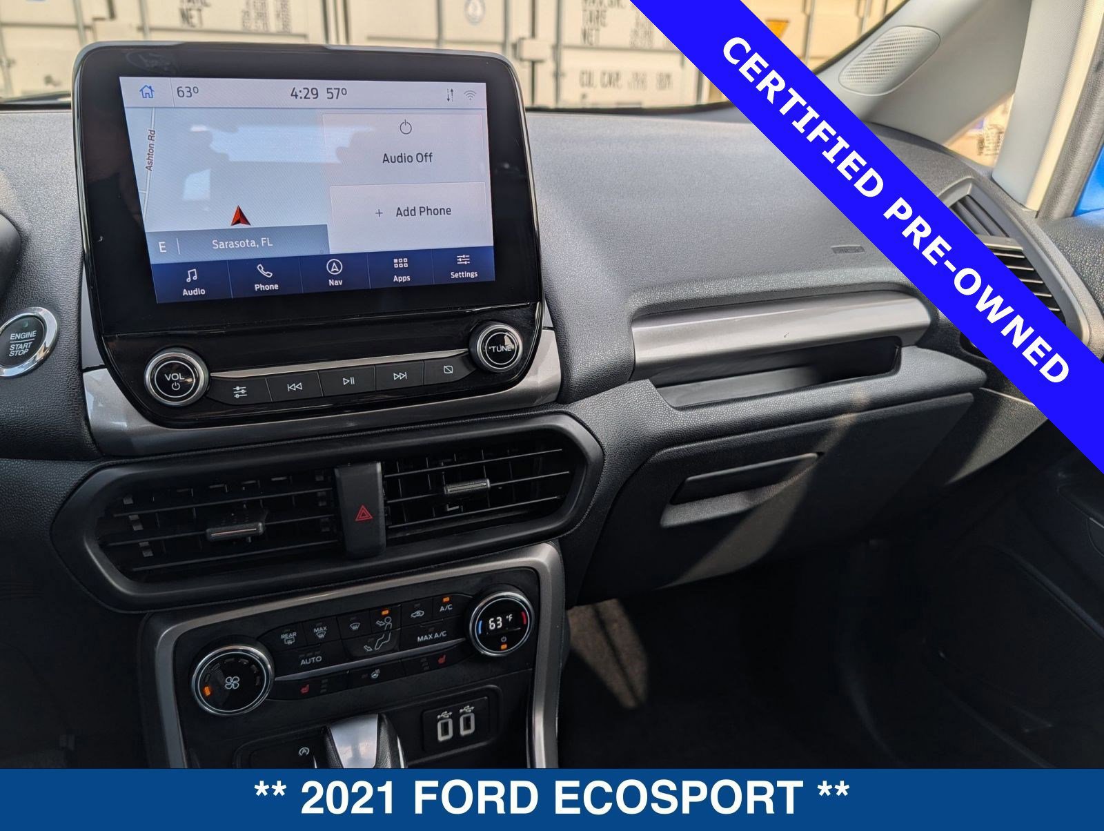 Certified 2021 Ford EcoSport SES w/ Interior Protection Package image 28
