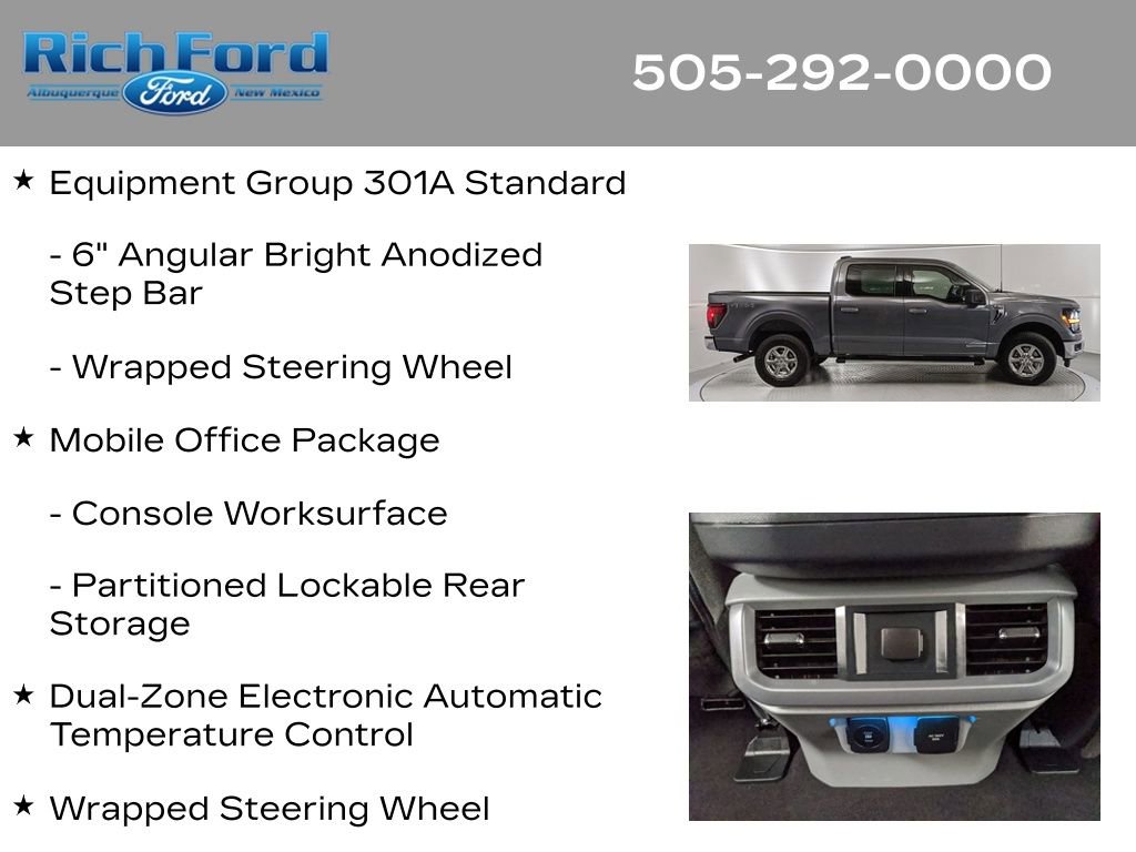 Certified 2025 Ford F150 XLT w/ Equipment Group 301A Standard image 22