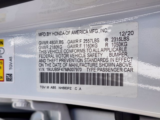 Used 2021 Acura TLX w/ Technology Package FWD image 35