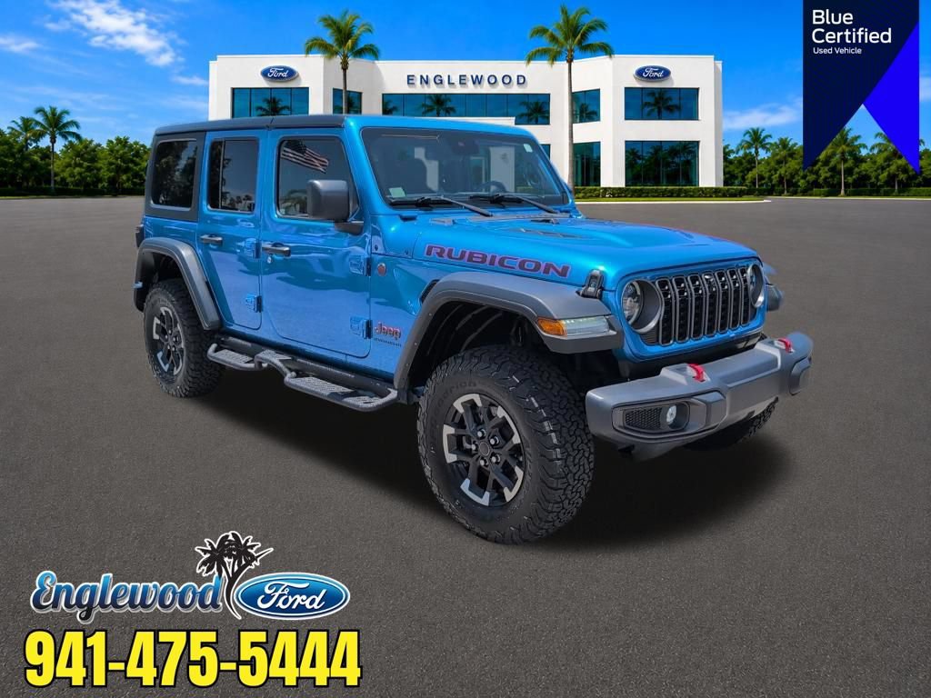 Used 2024 Jeep Wrangler Unlimited Rubicon w/ Technology Group