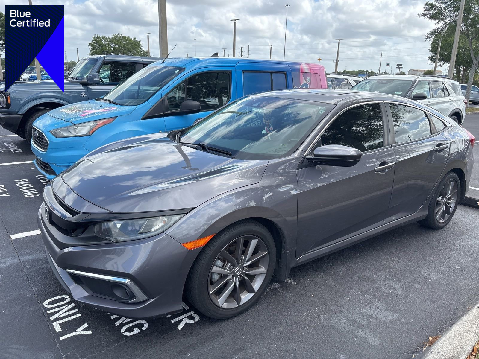 Used 2021 Honda Civic EX image 1