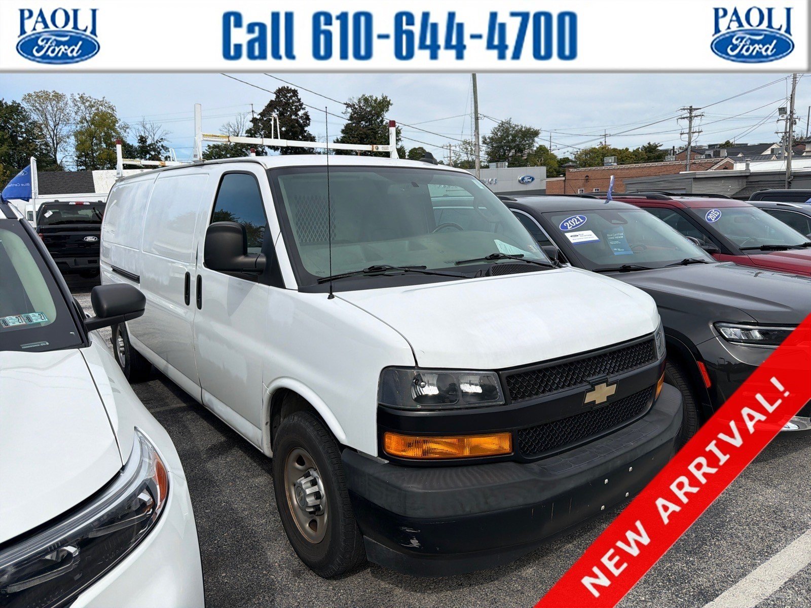 Used 2020 Chevrolet Express 2500 Extended w/ Driver Convenience Package RWD image 1