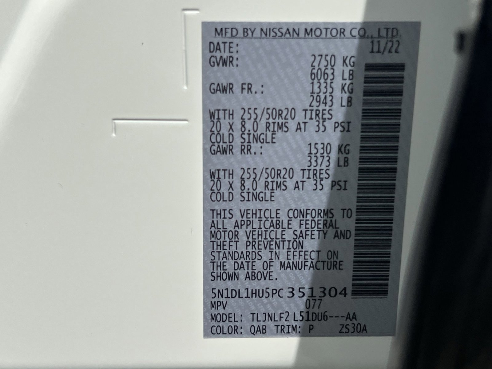 Used 2023 INFINITI QX60 Autograph w/ Cargo Package image 38