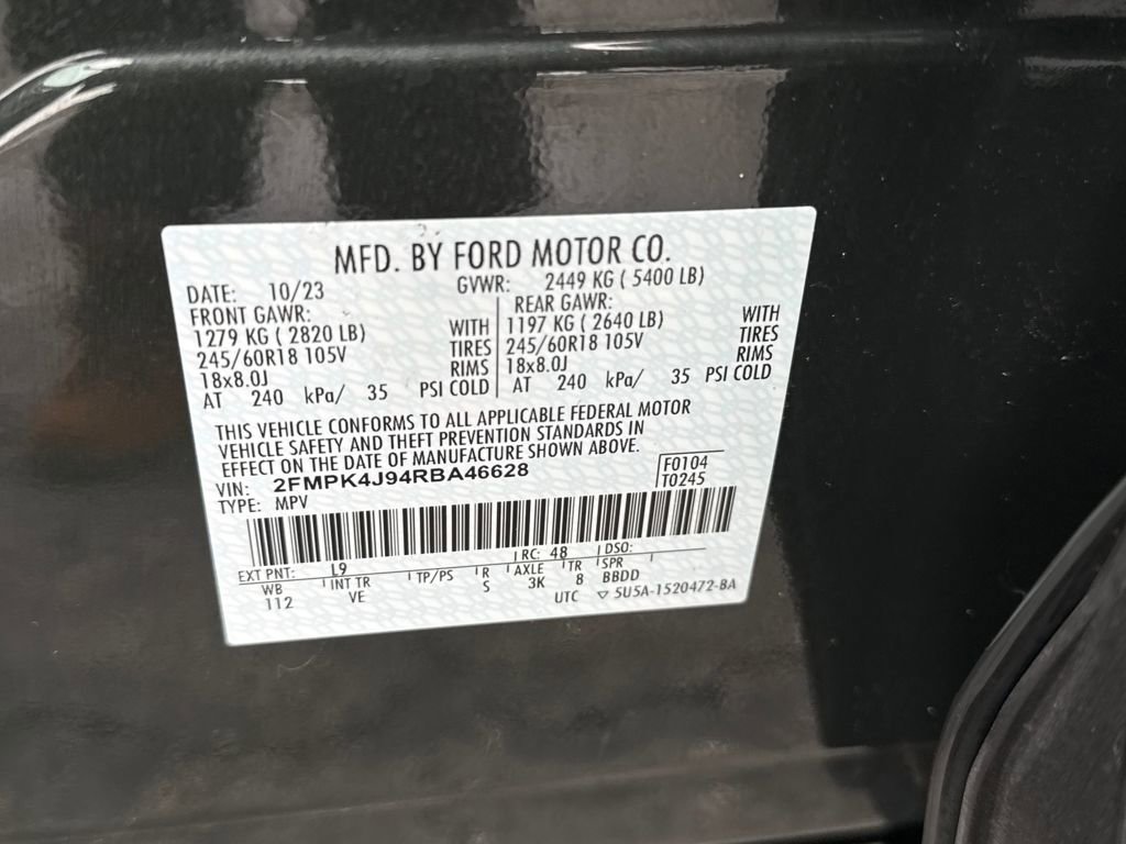 Certified 2024 Ford Edge SEL w/ Convenience Package image 17