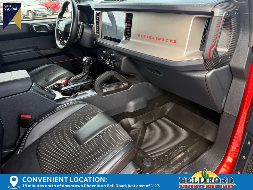 Certified 2024 Ford Bronco Raptor w/ Interior Carbon Fiber Pack 6 AWD/4WD image 6