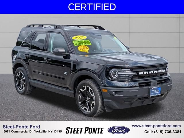 Certified 2023 Ford Bronco Sport Outer Banks w/ Tech Package