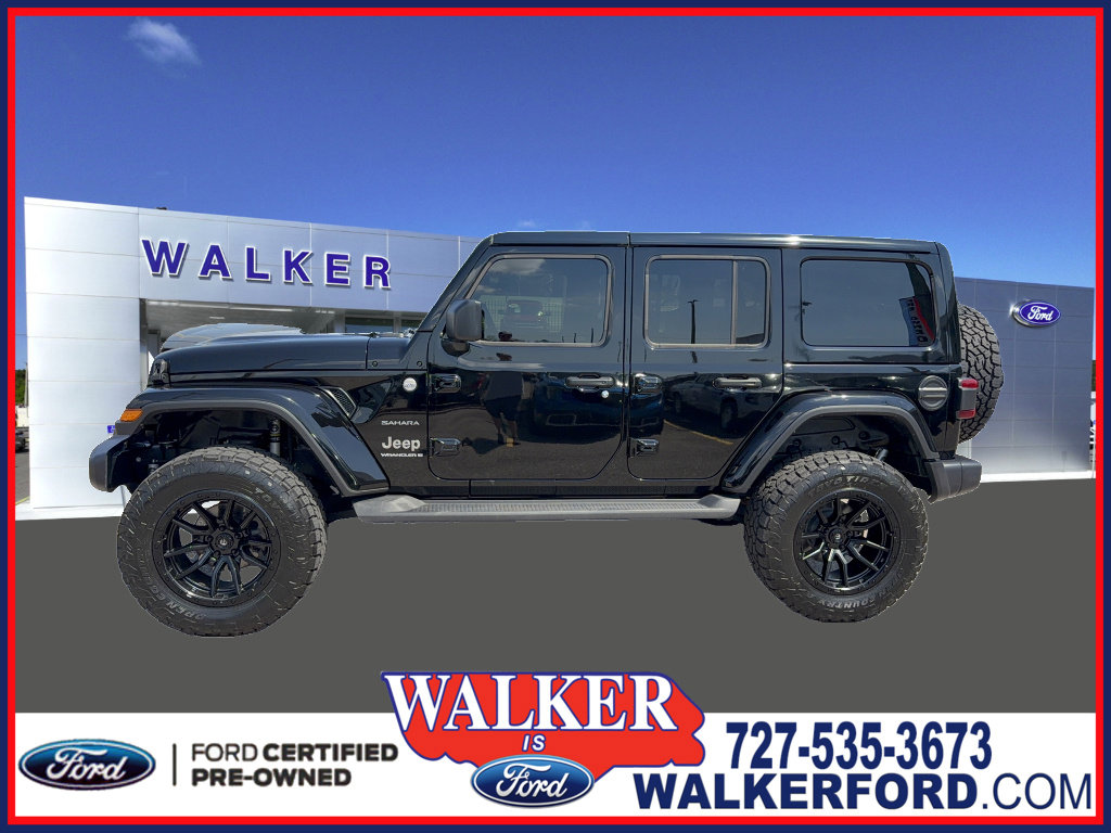 Used 2024 Jeep Wrangler Sahara w/ Technology Group image 1