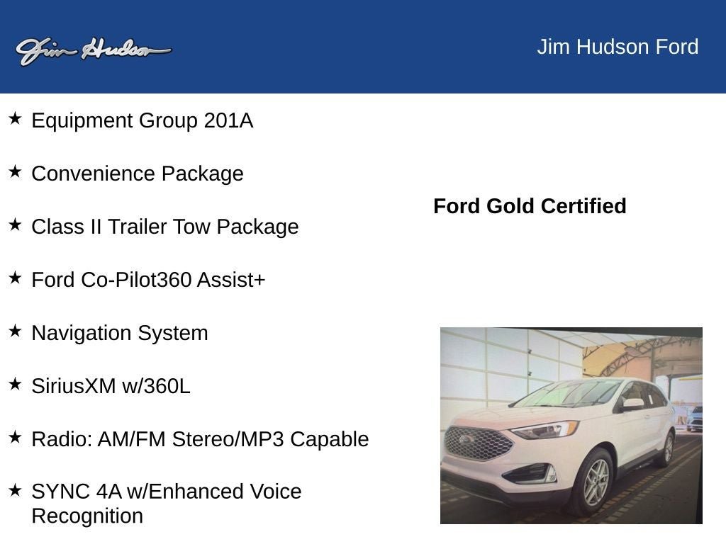 Certified 2023 Ford Edge SEL w/ Convenience Package AWD/4WD image 9