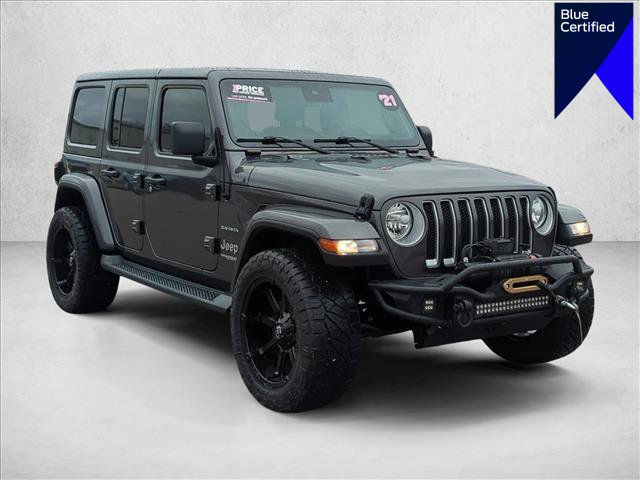 Used 2021 Jeep Wrangler Unlimited Sahara image 1