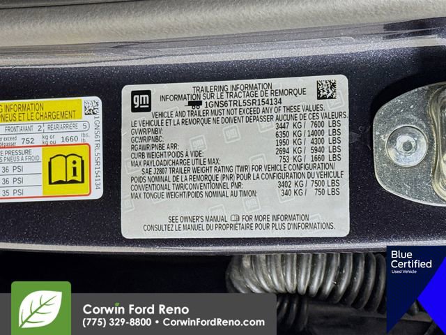 Used 2025 Chevrolet Tahoe High Country image 37