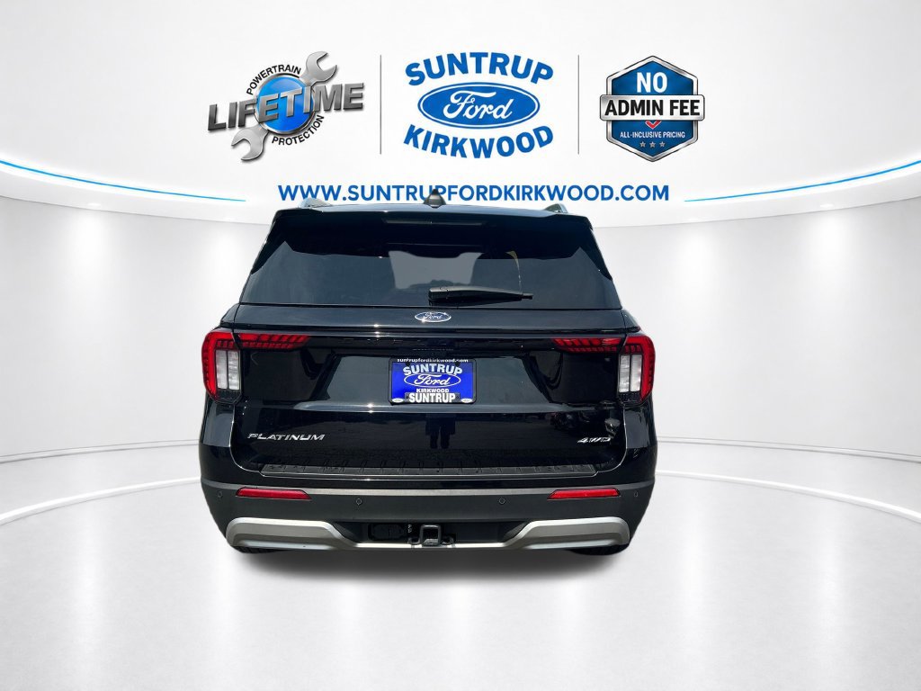 Certified 2025 Ford Explorer Platinum w/ LUX Leather Package AWD/4WD image 4